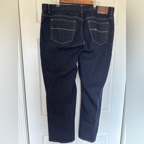 Lauren Ralph Lauren Straight Leg High waisted Jeans Size 18 W - Picture 2 of 6